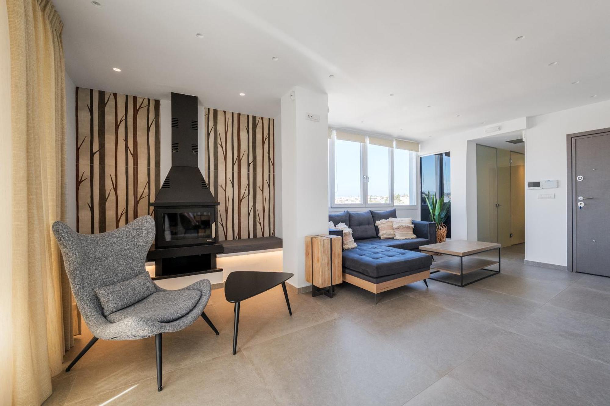 Emfasis Loft Spacious & Elegant Knossos Ano Fortetsa Exterior photo